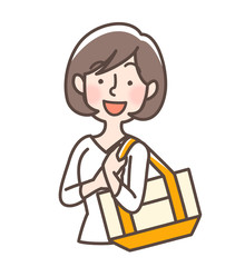 買い物　女性