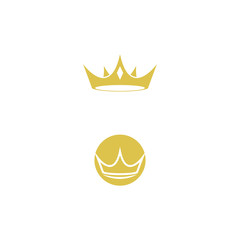 Crown Logo Template vector icon