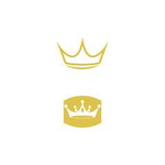 Crown Logo Template vector icon