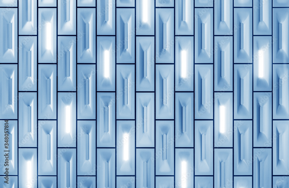 Aufkleber Modern building abstract background pattern