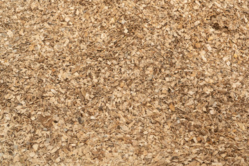 A heap of sawdust background