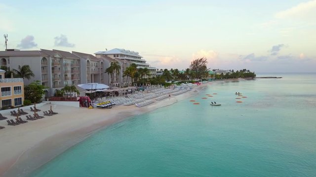 Marriott Beach Resort Cayman Islands Caribbean Aerial View