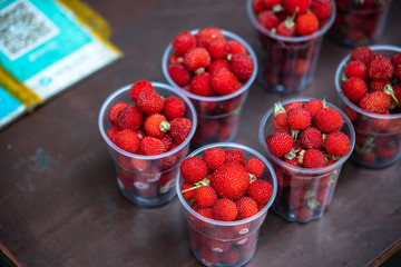 fresh berries in a bowl