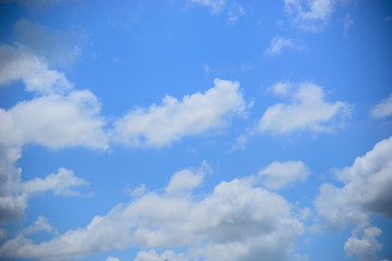 Fototapeta na wymiar Blue sky and cloud for background