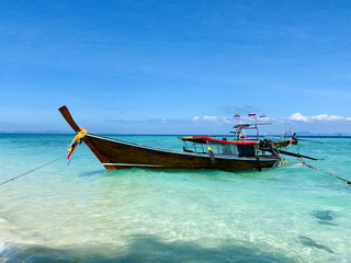 Long boat - Chicken Island, Andaman Sea, Thailand