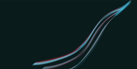 abstract blue wave background