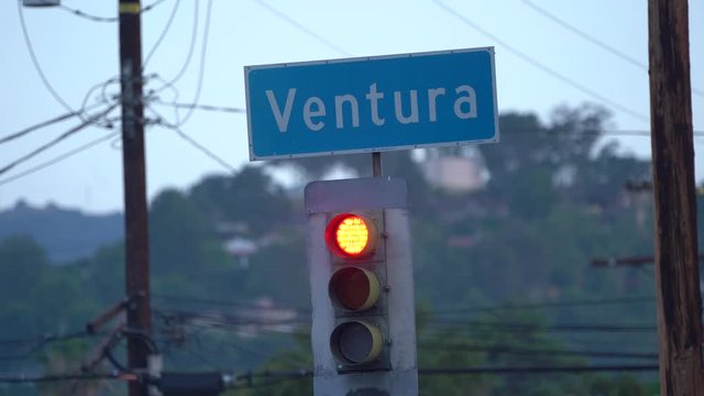 Ventura Boulevard Street Sign HD