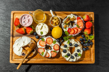 ベーグル　パン　 Bagel Sandwich