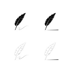 feather pen logo