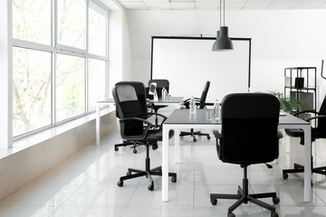 Interior of stylish modern office