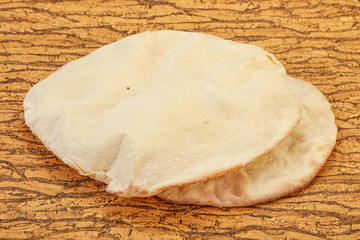 Traditional Pita bread for snack