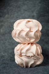 isolate pink zephyr on grey background 