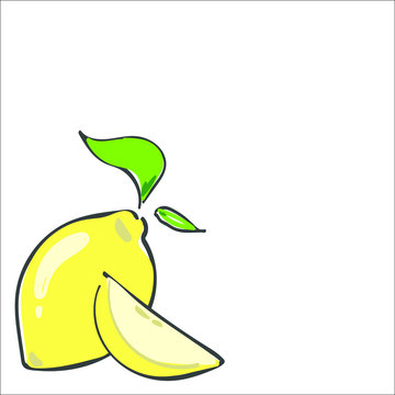 illustration of lemon