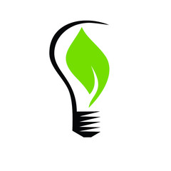 green energy logo icon design