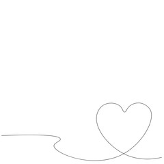 Heart background valentine day vector illustration