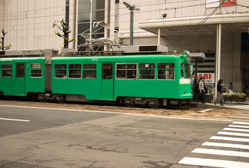 Fototapeta premium 広島トラム