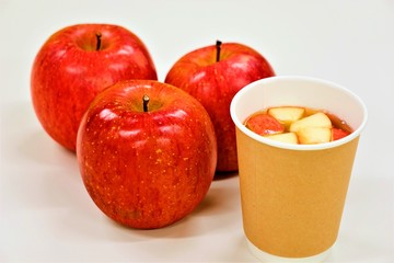 Apples and  apple juice