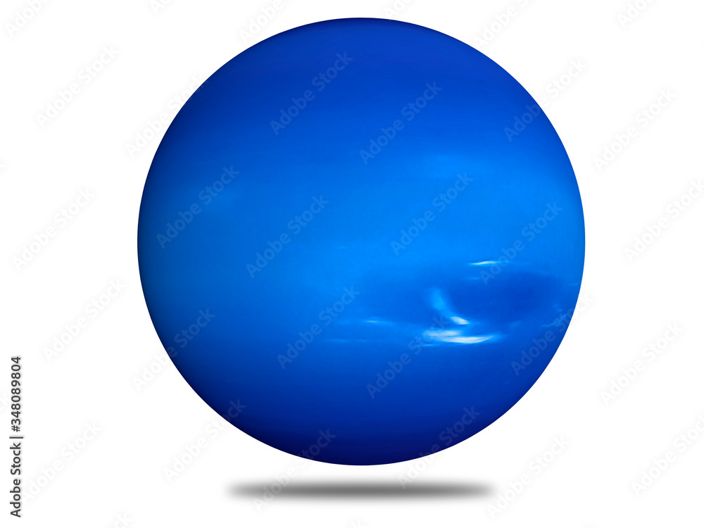 Canvas Prints planet neptune on a white background