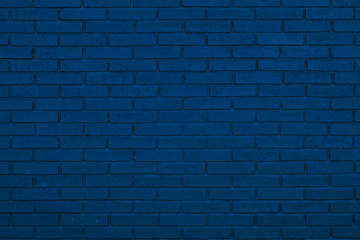 濃紺のブロック塀
