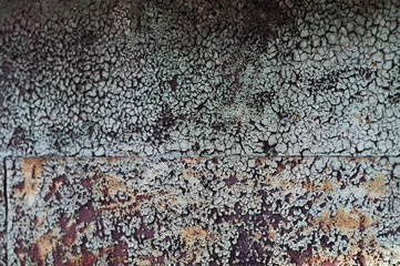 rusty metal wall. Background of old metal