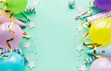 Happy birthday and party background