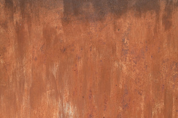Background from old metal. Rusty metal wall.