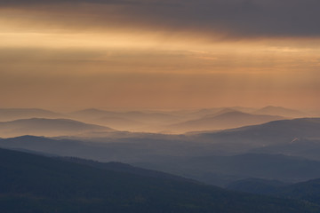 Fototapeta premium Babia Góra o poranku