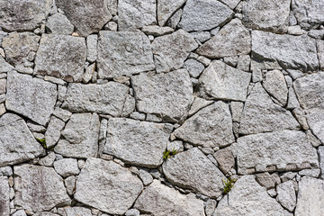 japanese castle stone wall burdock piling 