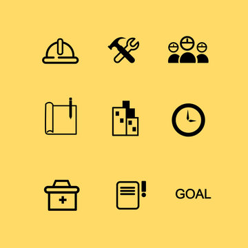 world day for safety and health at work icon