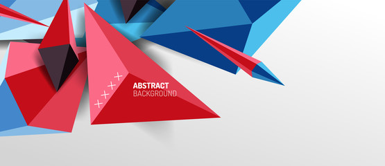 Trendy simple triangle abstract background, dynamic motion concept. Vector Illustration For Wallpaper, Banner, Background, Card, Book Illustration, landing page