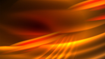 Fluid wave lines background. Trendy abstract layout template for business or technology presentation, internet poster or web brochure cover, wallpaper