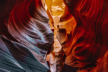 Antelope Canyon is a slot canyon in the American Southwest.