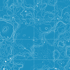 Abstract topographic map. Topo contour map background concept