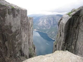 Vistas desde kjerag (noruega)