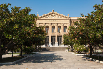 Naklejka premium Town Hall Messina Sicily
