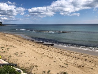 beach and sea
