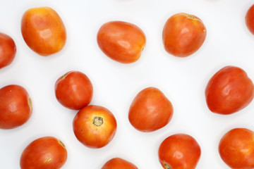 red tomatoes background. Group of tomatoes
