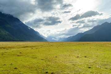 Eglinton Valley, New Zealand.