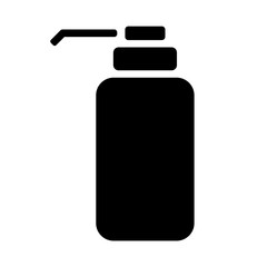 Dispenser icon isolated on white background. Pictogram for web. Vector eps10 stock illustration