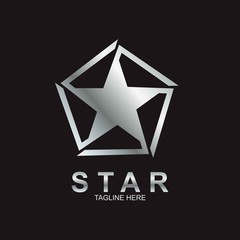 Obraz premium Premium star logo design