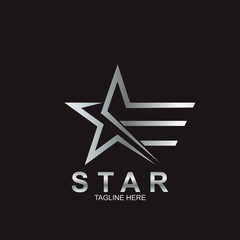 Obraz premium Premium star logo design
