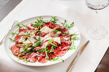 beef carpaccio