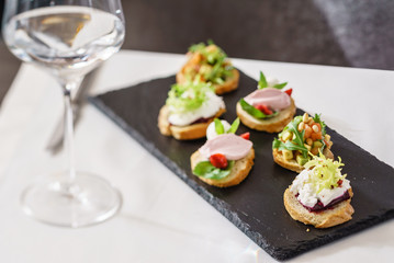 different kinds of canape