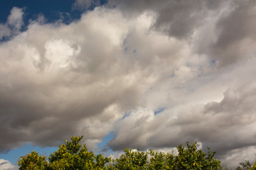 nubes de tormenta