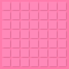 pink square drop shadow pattern vector