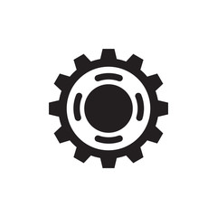 Gear icon design template vector isolated