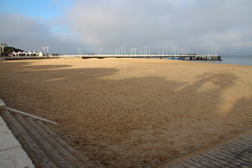 beach in arcachon (france)