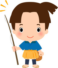 日本昔話の漁師