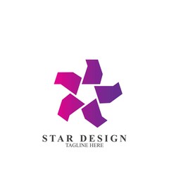Obraz premium Premium star logo design