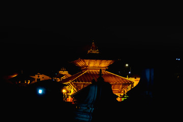 Pashupatinath Temple Kathmandu at Night